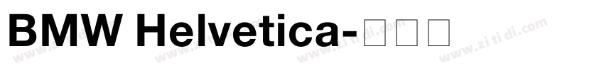 BMW Helvetica字体转换 BMW Helvetica字体转换